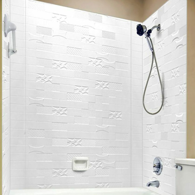 FromPlainToBeautifulInHours Versa Tile Mirroflex Tub and Shower